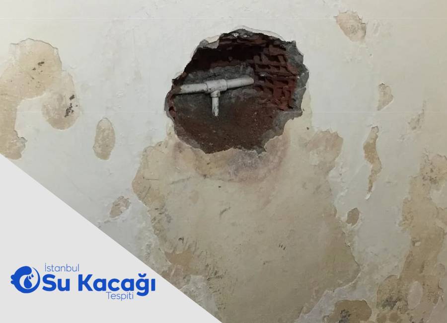 Duvarda Su Kaçağı Bulma Tespiti