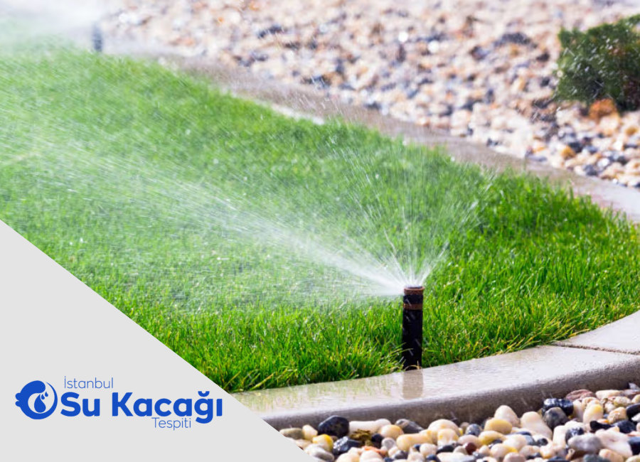 Bahçe sulama hattında su kaçağı nasıl bulunur?