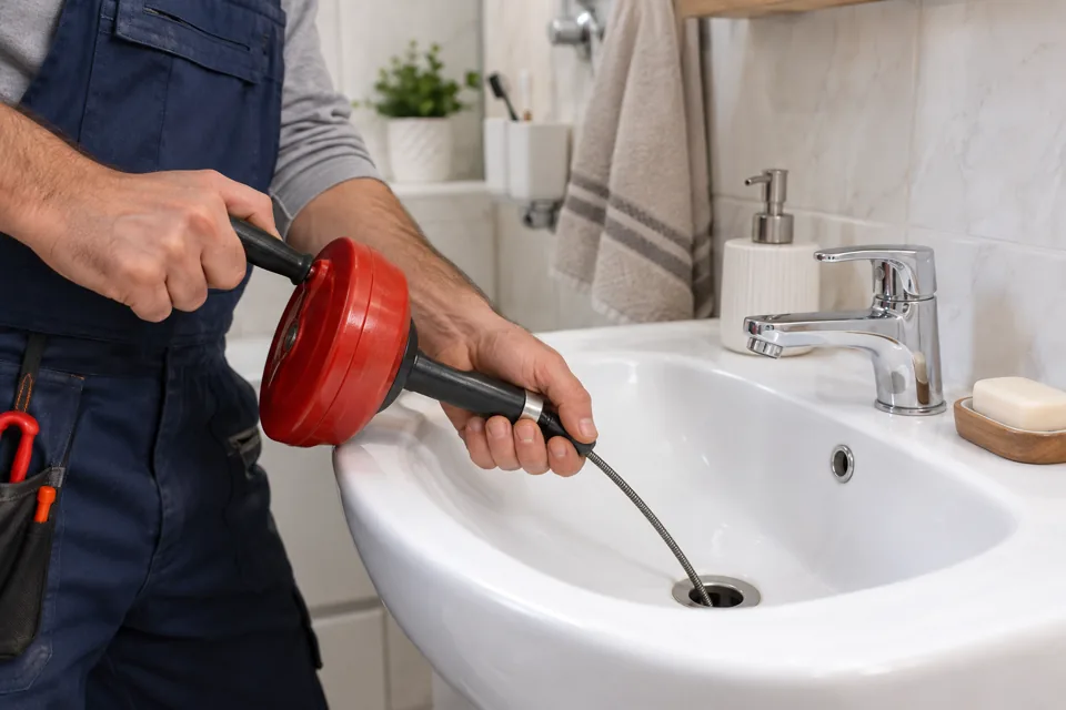 Lavabo Gideri Açma hizmetini tanıtan temsili görsel